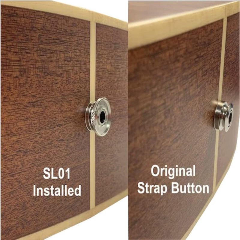 Journey Instruments قفل زر حزام جاك نهاية - SL01 لحزام الجيتار الصوتي - Image 2